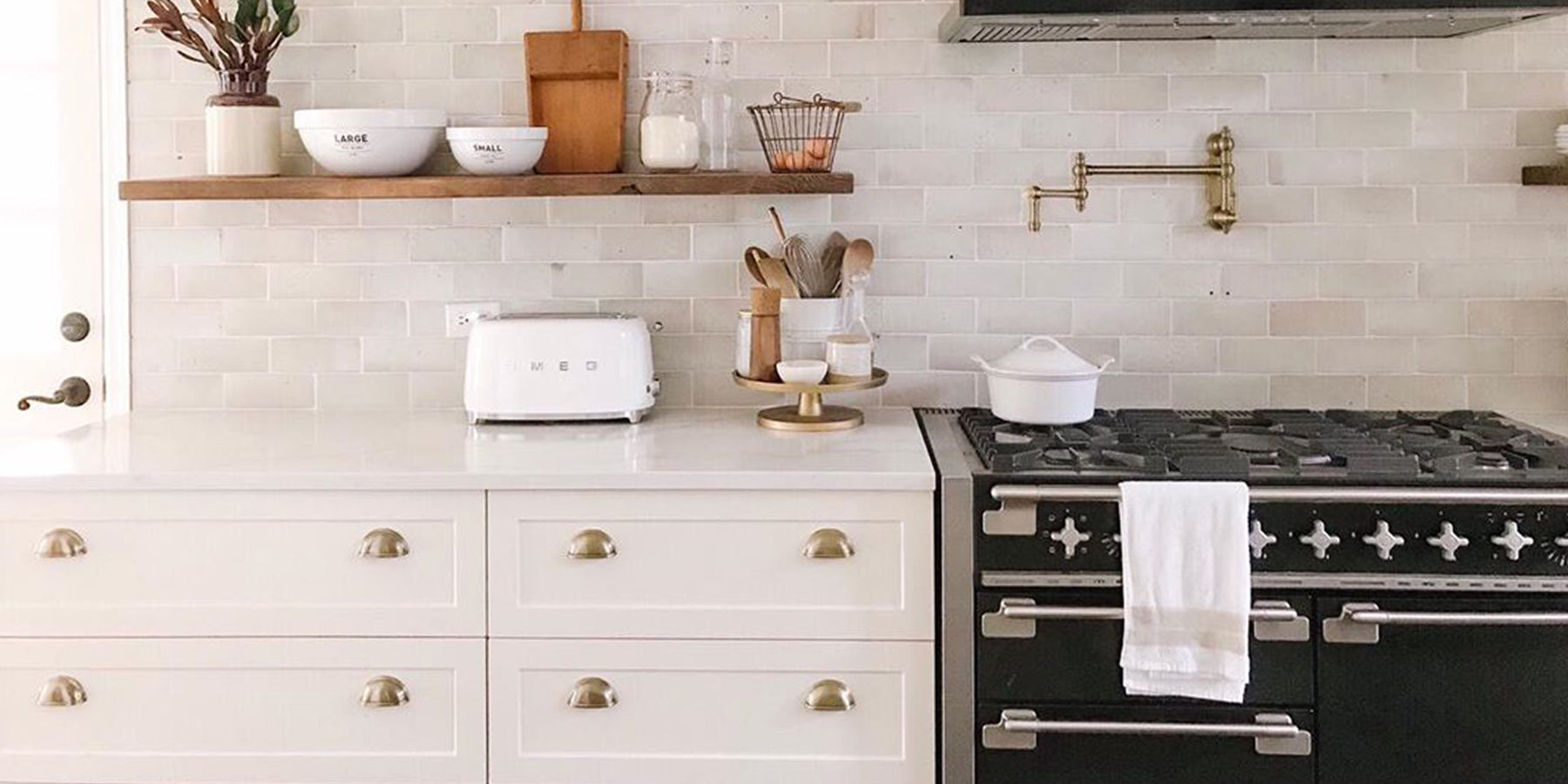 Incredible Farmhouse Kitchen Transformation with a Huge Island