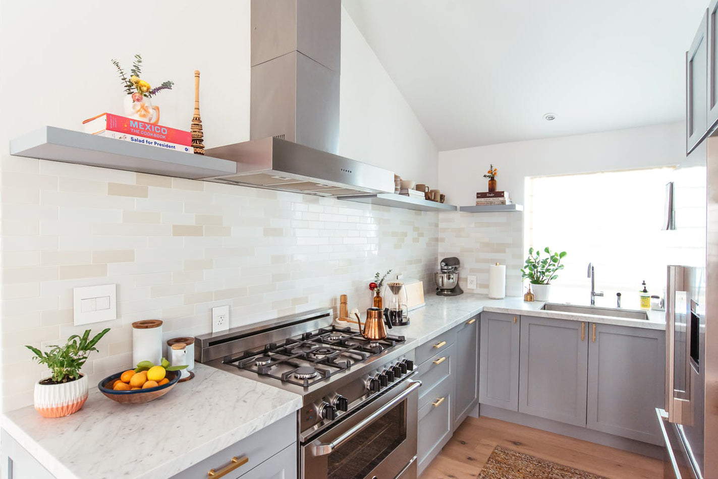 Bright and Airy Kitchen in Berkeley, California