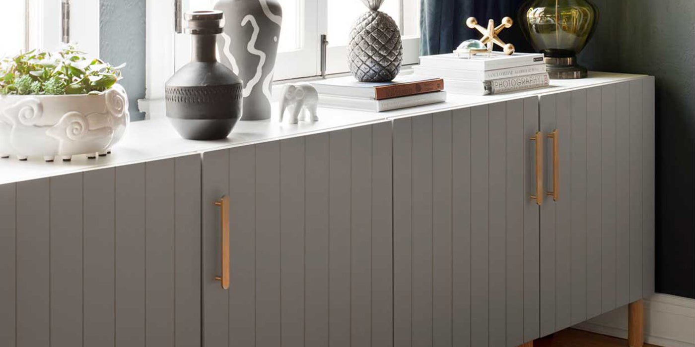 Stylish Storage Credenza Shows Off Its Sophistication