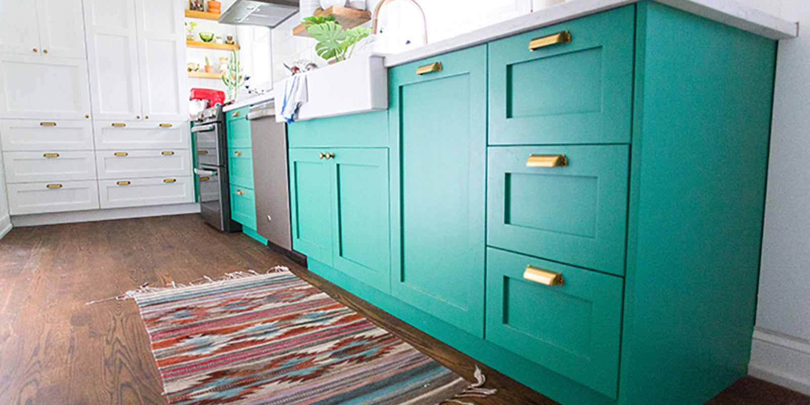 Creating a Big Impact with Jewel-toned Cabinets