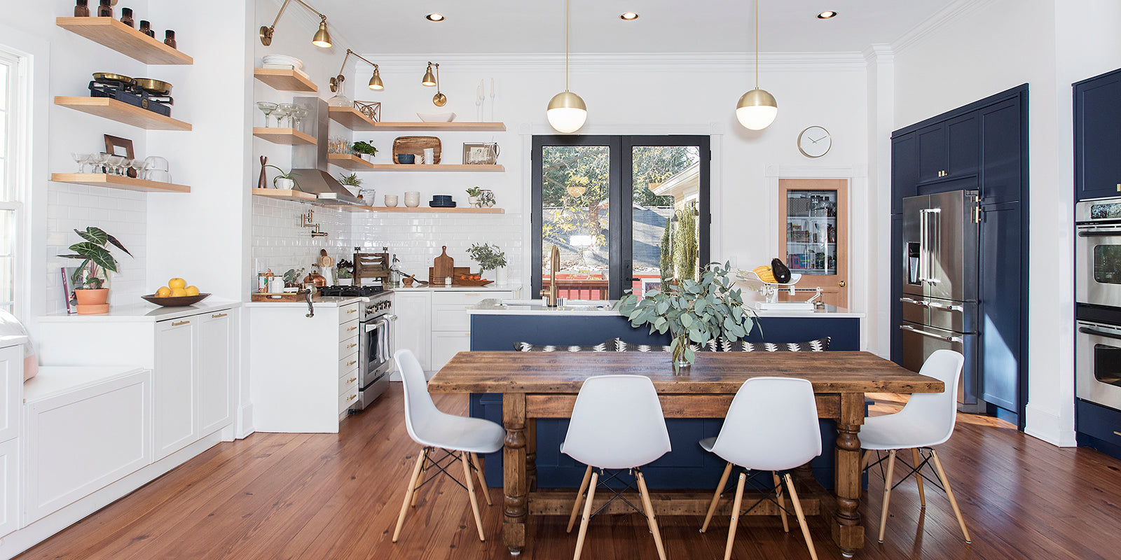 Inspirational Two-tone Kitchen in Historic Grant Park