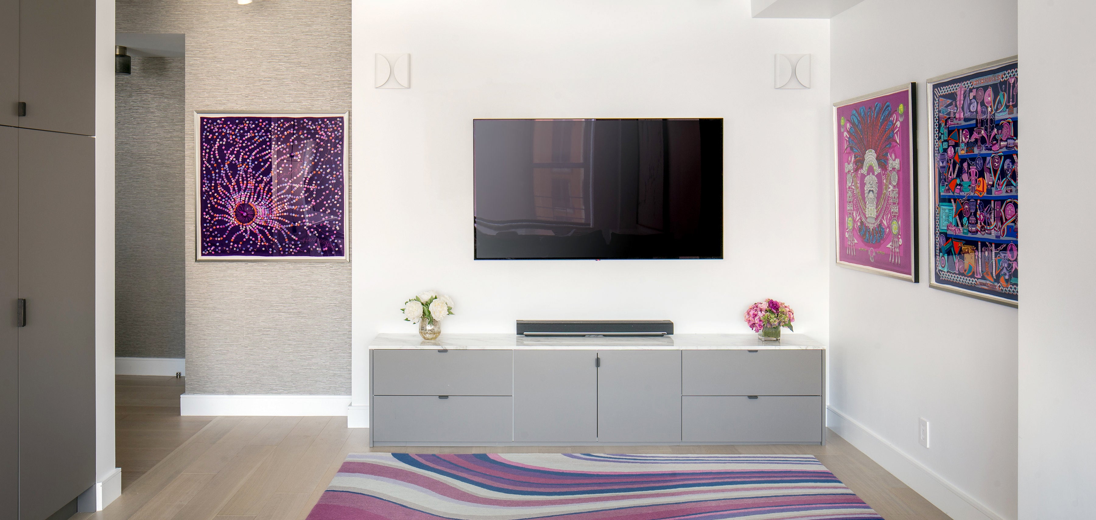 Eurostyle Slab Cabinets Complete this NY Apartment