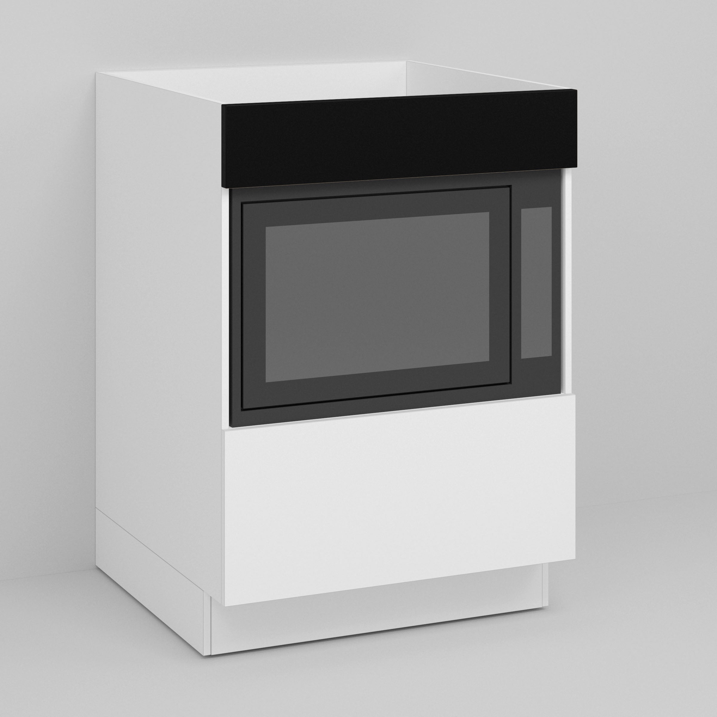 Black Supermatte Slab Trim for Sektion