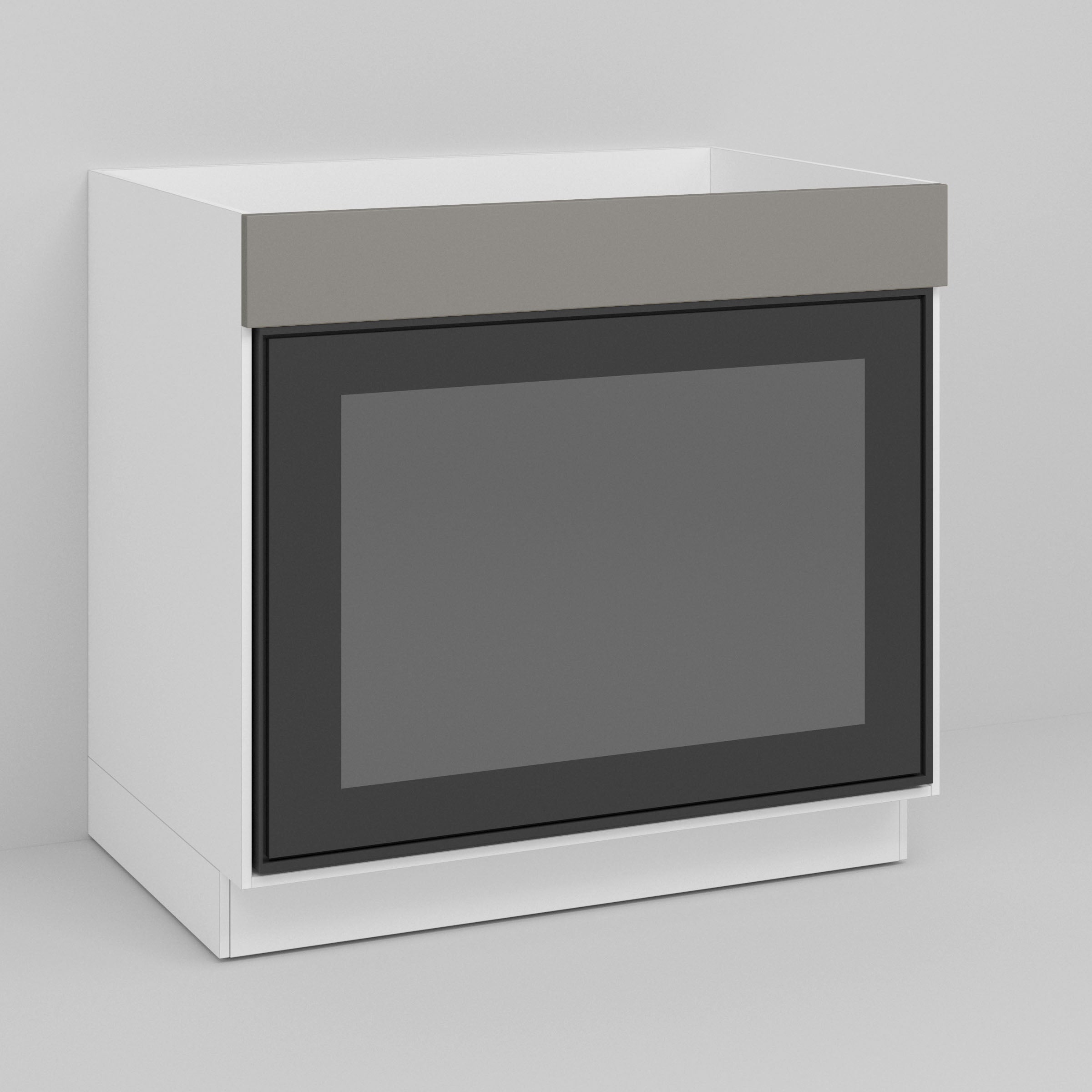 Light Grey Supermatte Slab Trim for Sektion