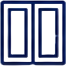 Dark blue patterned fabric