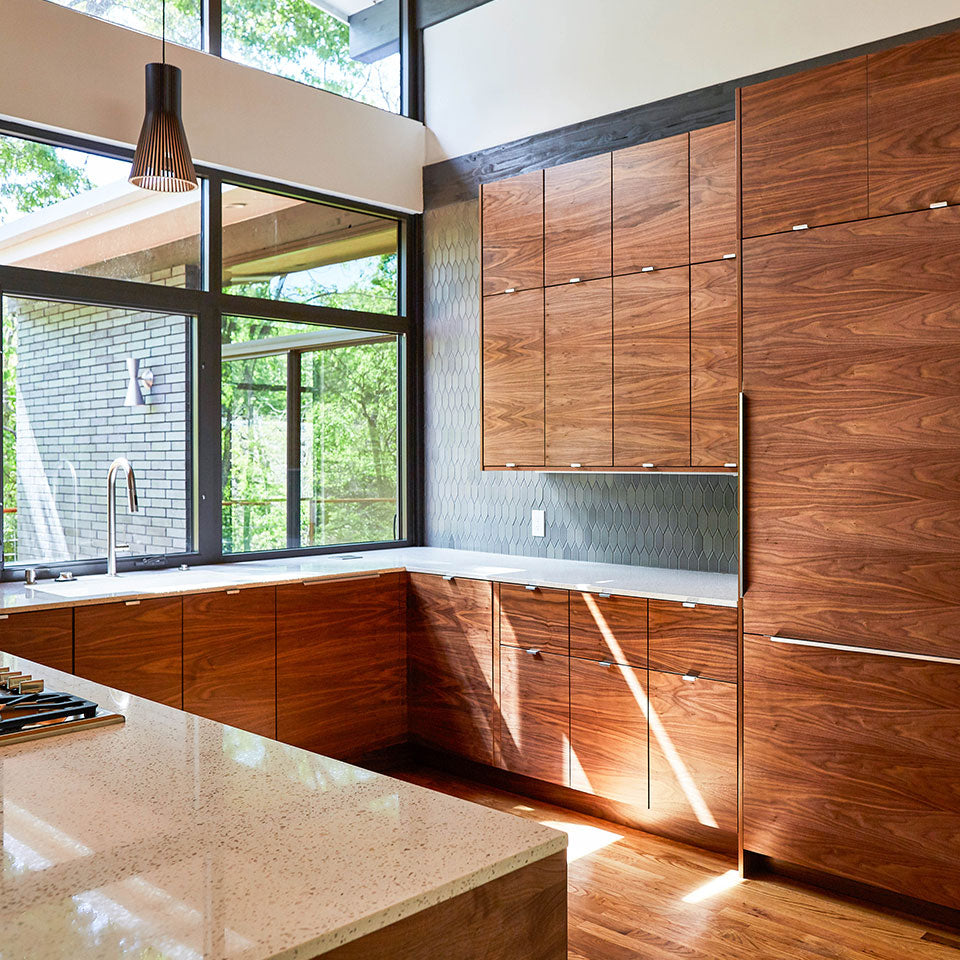 Semihandmade Walnut Kitchen