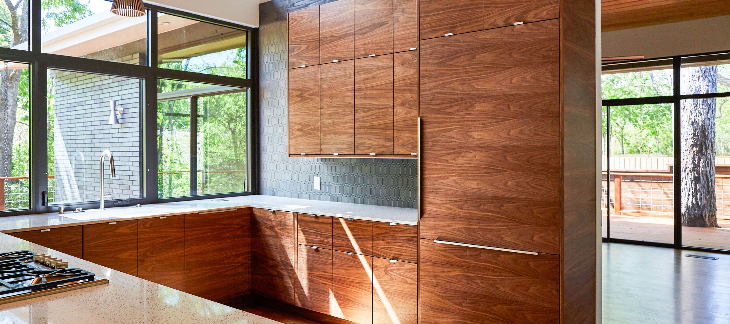 Semihandmade Walnut Kitchen