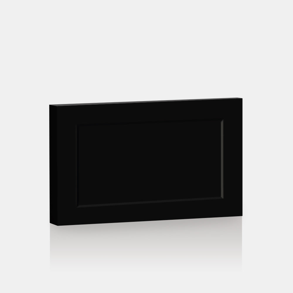 Black Supermatte Shaker Front for Besta