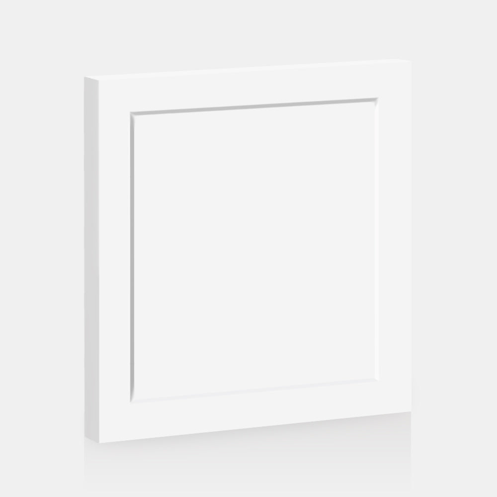 Paper White Shaker Front for Besta