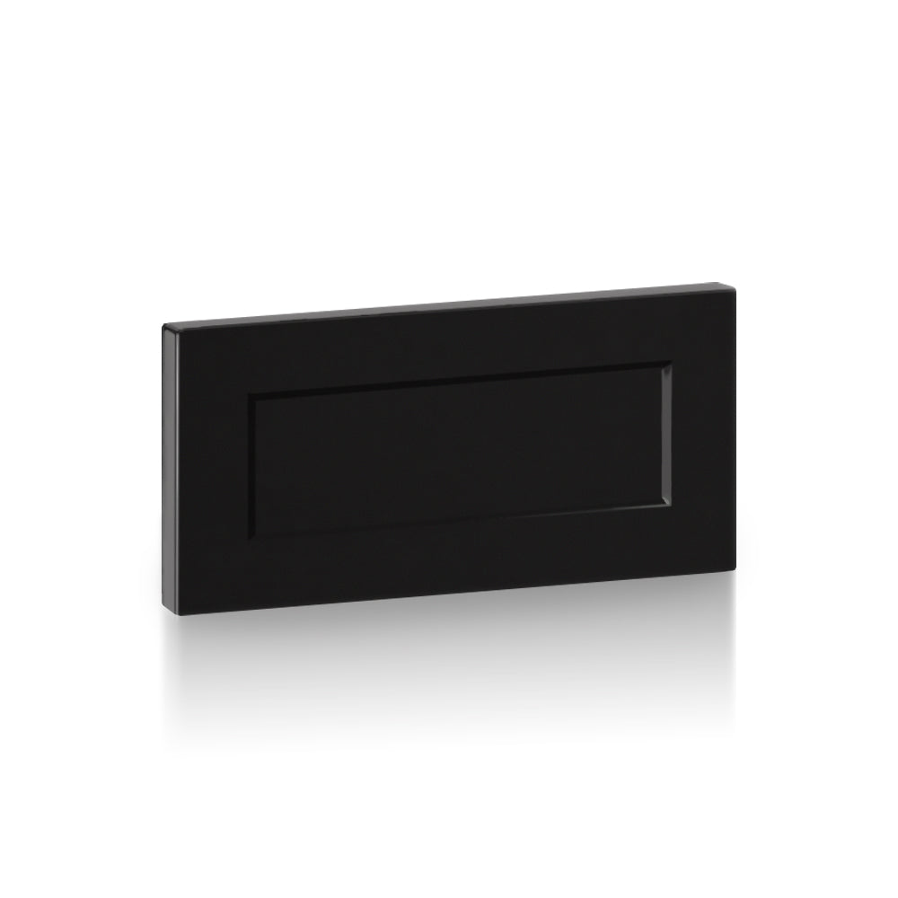 Black Supermatte Shaker Drawer for Sektion
