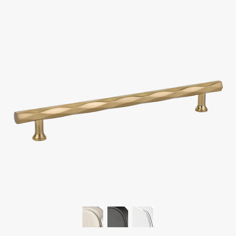 Art Deco Tribeca Pull by Emtek 6" Satin Nickel