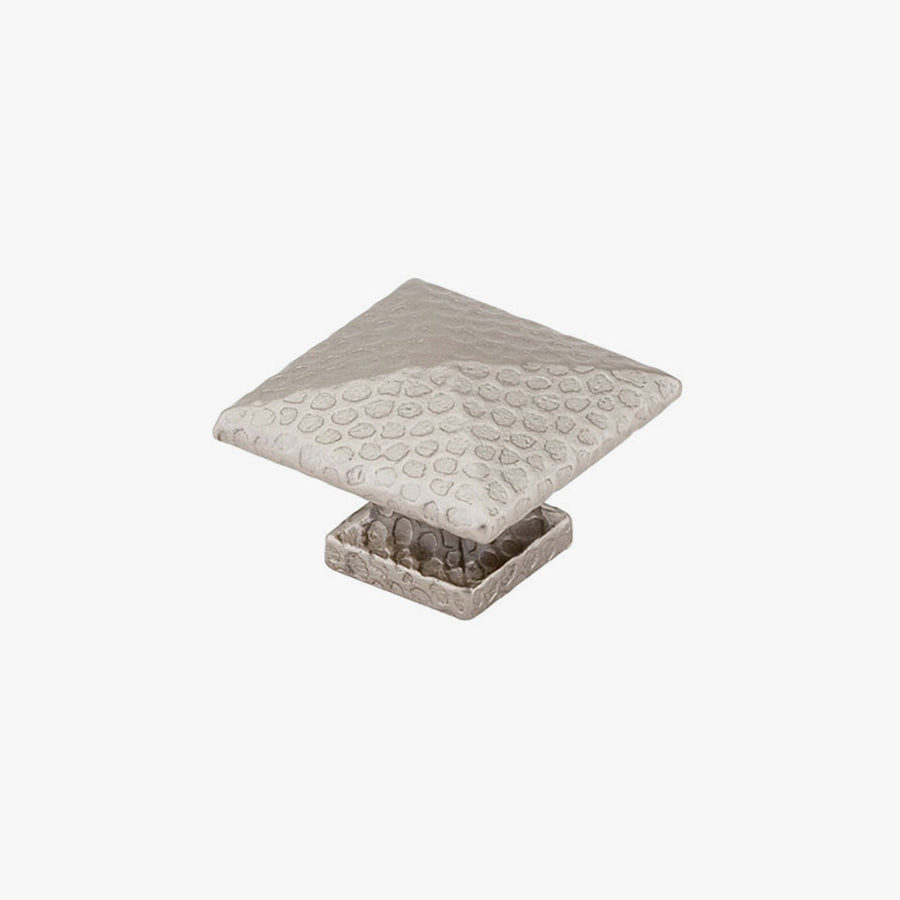 Arts and Crafts 1in Square Dimpled Knob by Emtek