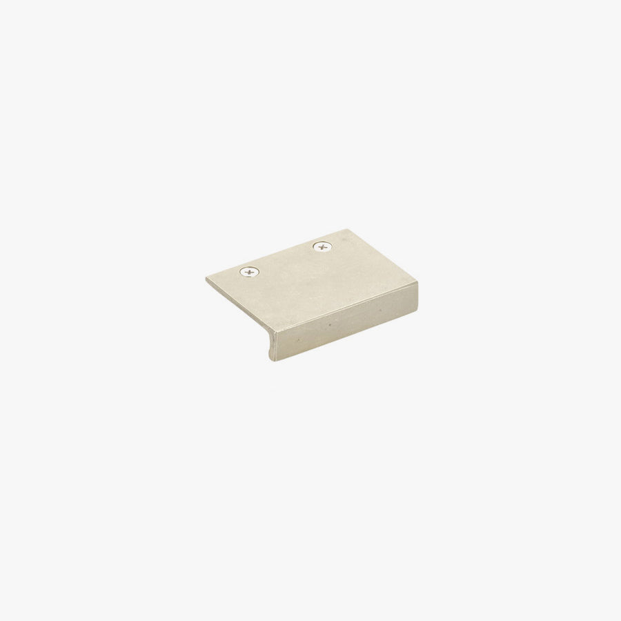 Sandcast Bronze Rustic Modern Edge Pull by Emtek