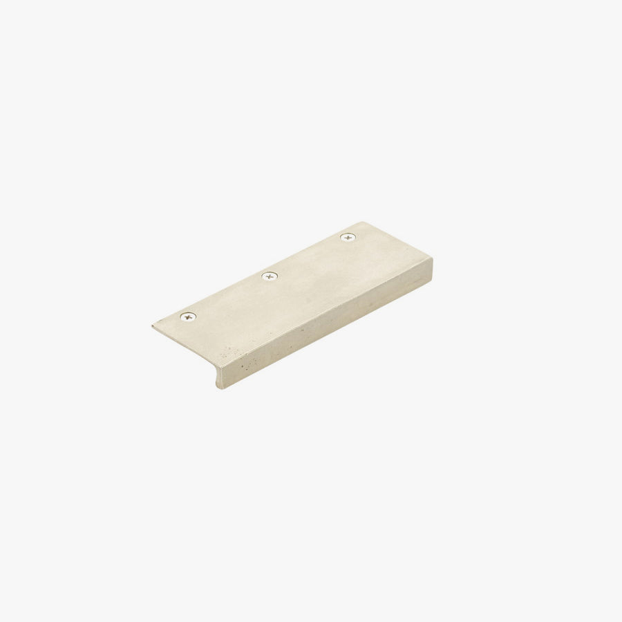 Sandcast Bronze Rustic Modern Edge Pull by Emtek