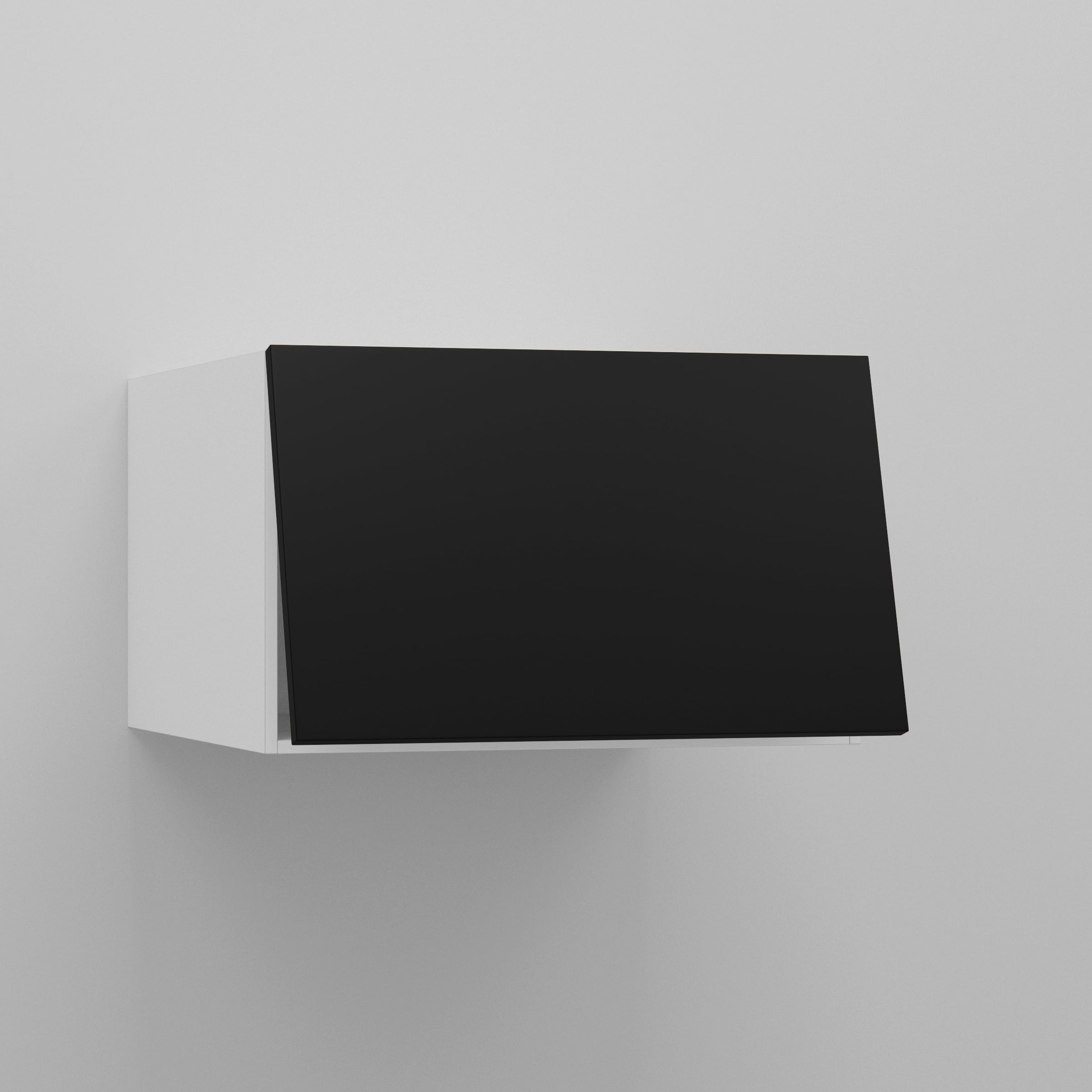 Black Supermatte Slab Door for Sektion