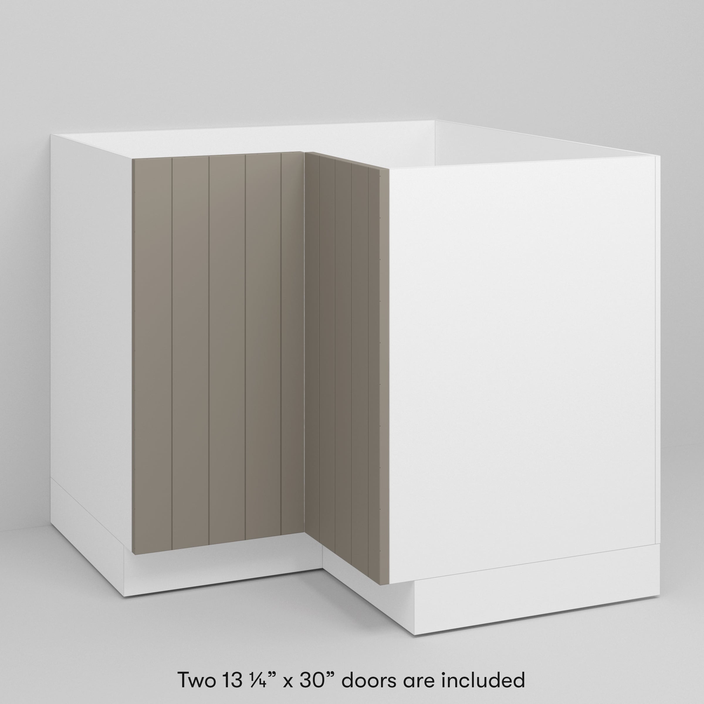 Desert Grey Beaded Door for Sektion