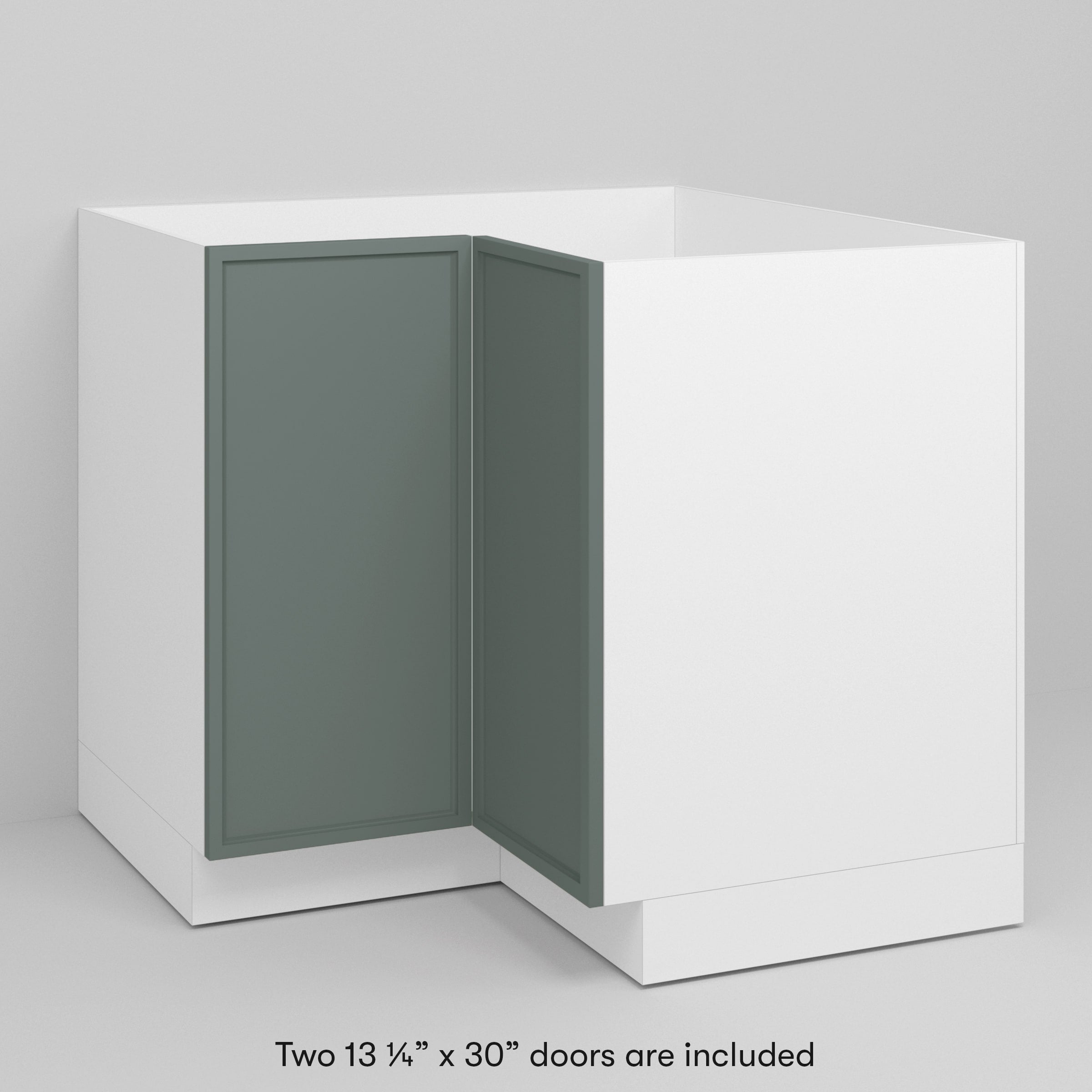 Moss Quarterline Door for Sektion