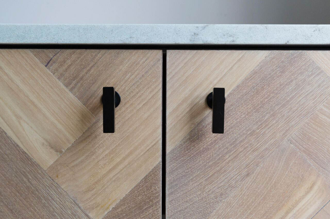 18" Bar Pull Brushed Brass