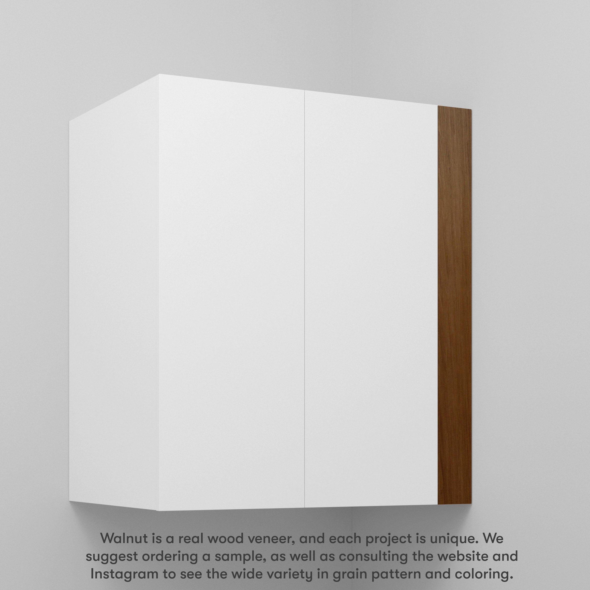 Walnut Slab Trim for Sektion (Horizontal Grain)