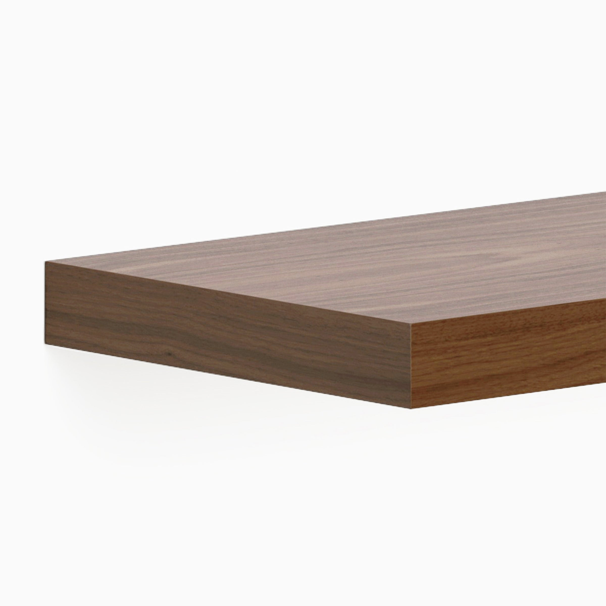Walnut Floating Shelf FS-12” x 12”
