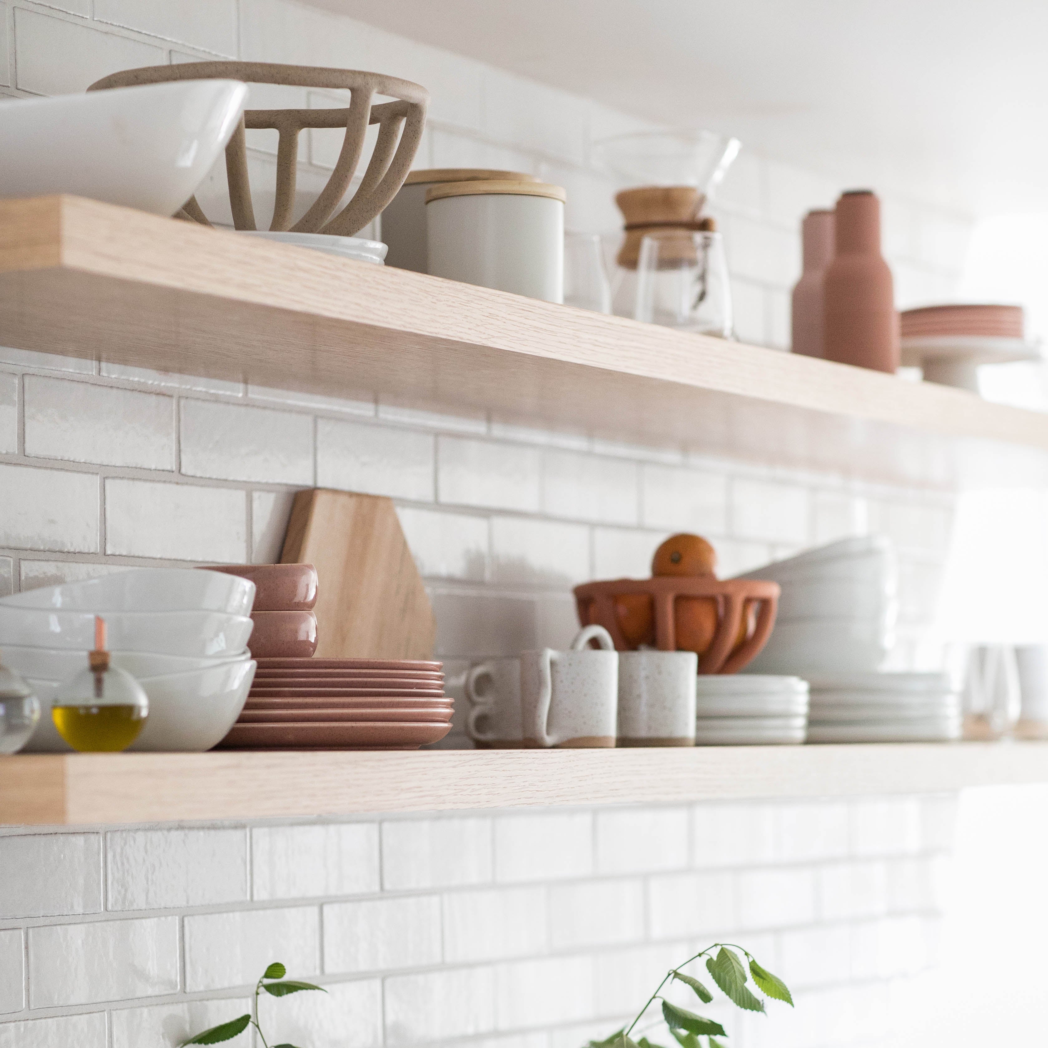 Oak Floating Shelf