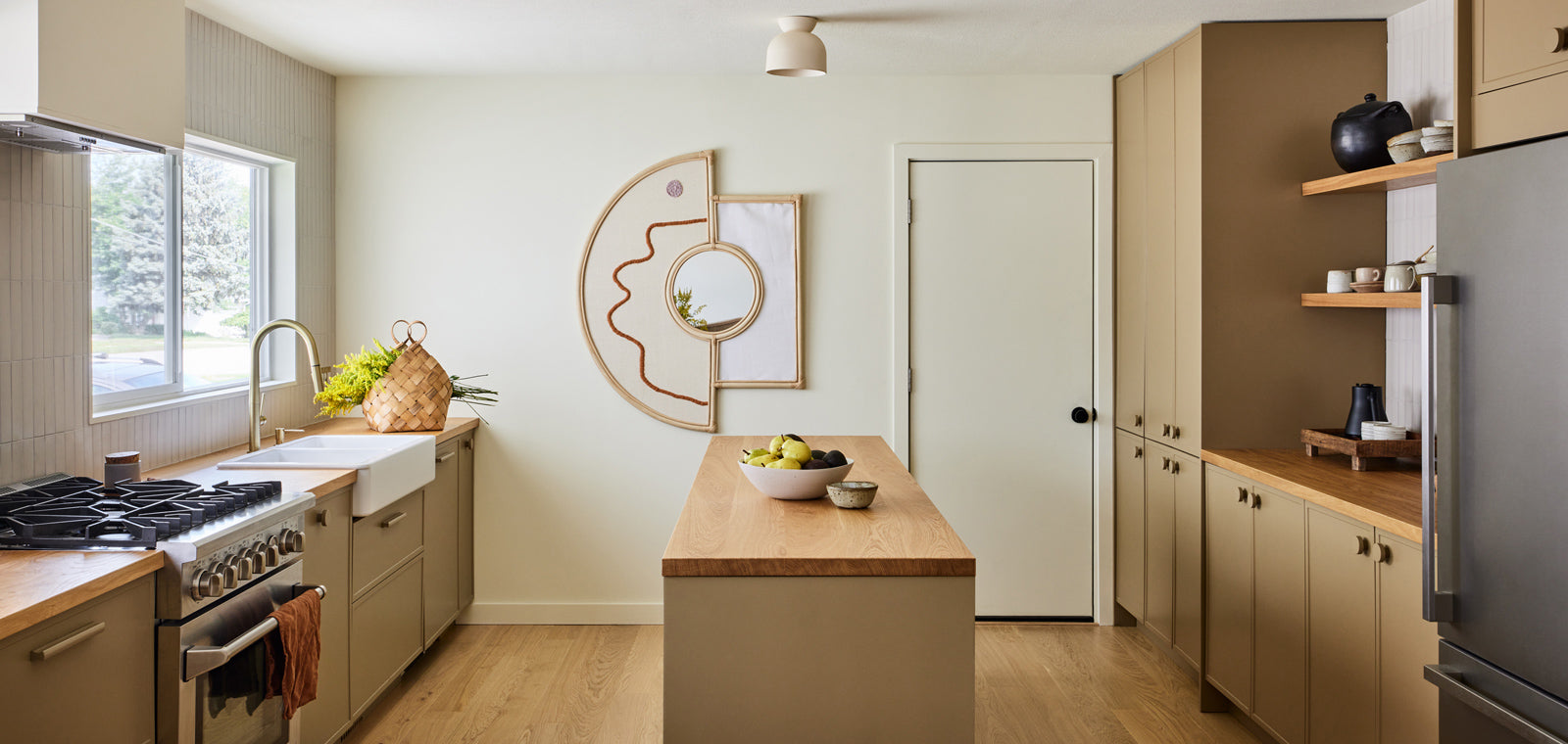 Sarah Mathews’ Calming, Hand-Crafted Kitchen