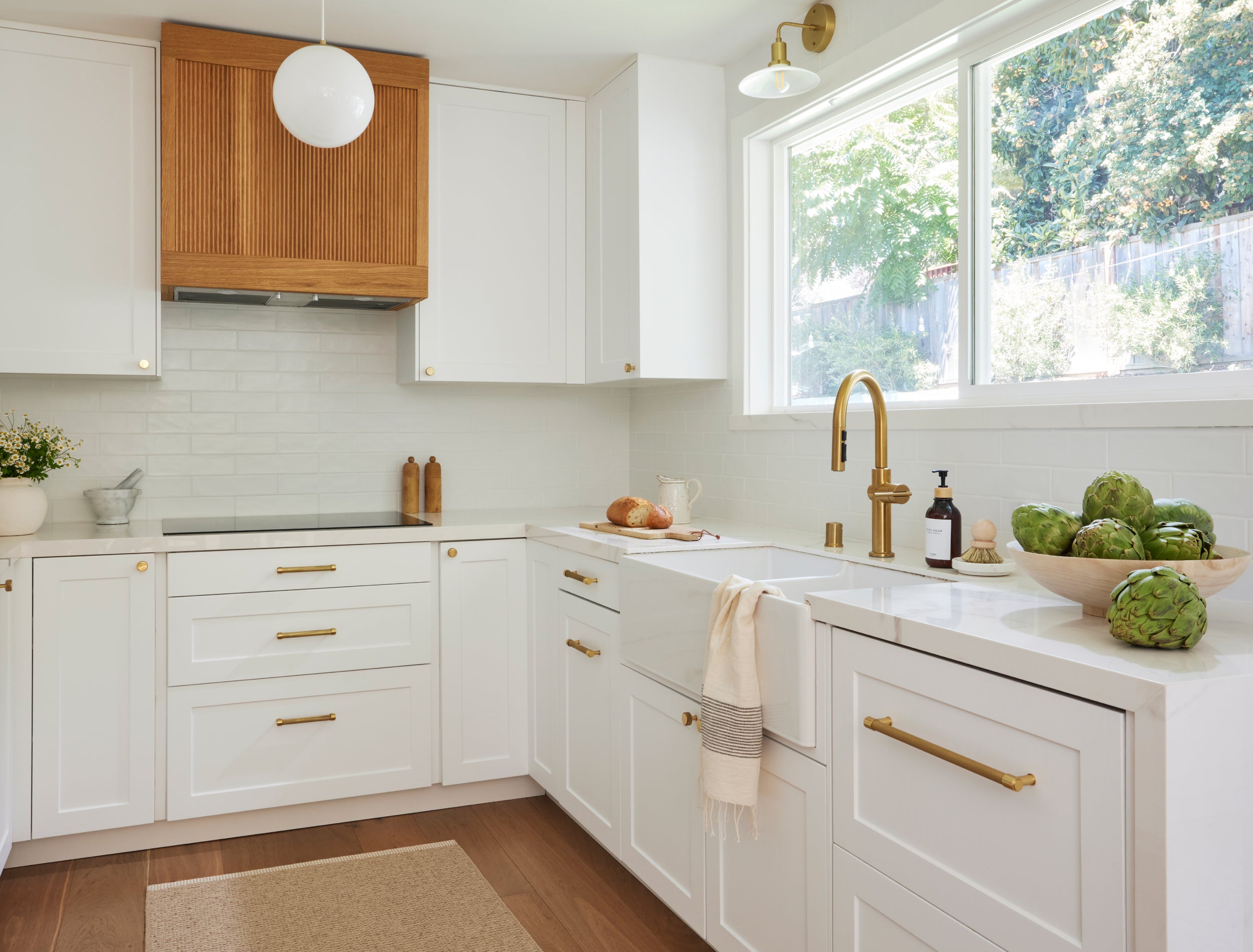 A White Kitchen With Eye-Catching Details