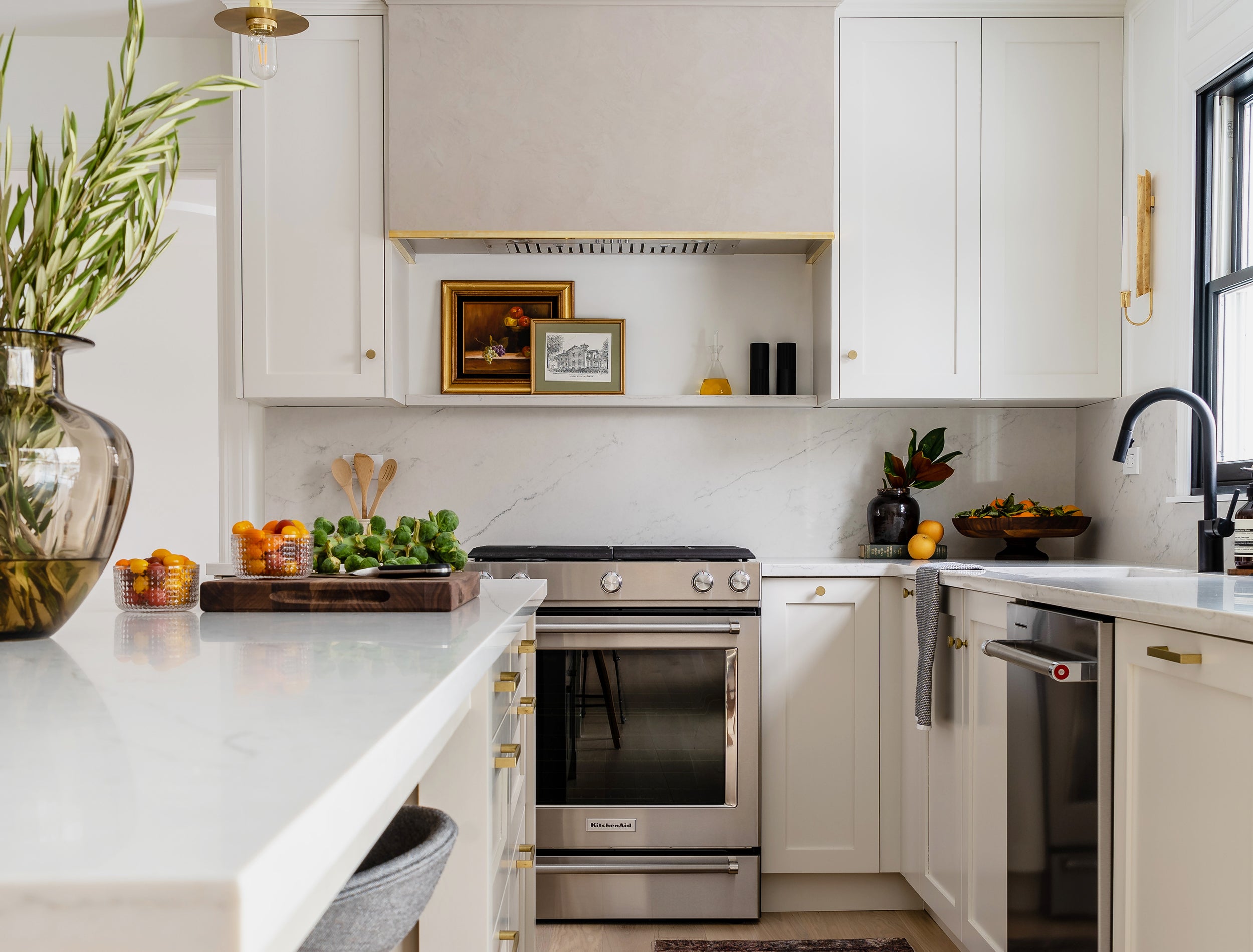 Sarah Sherman Samuel DIY Quarterline Kitchen Cabinet Doors