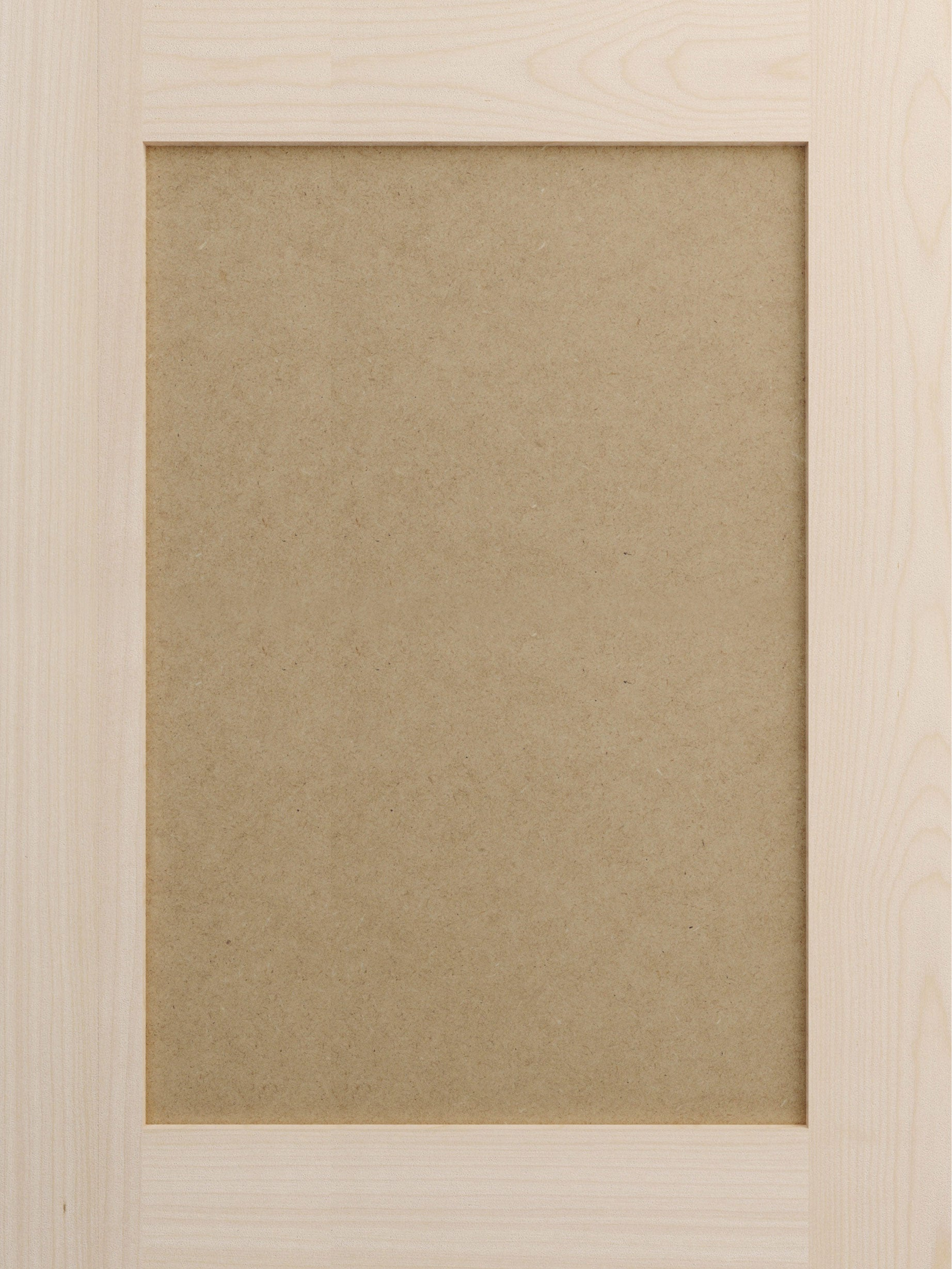 DIY shaker unpainted cabinet door