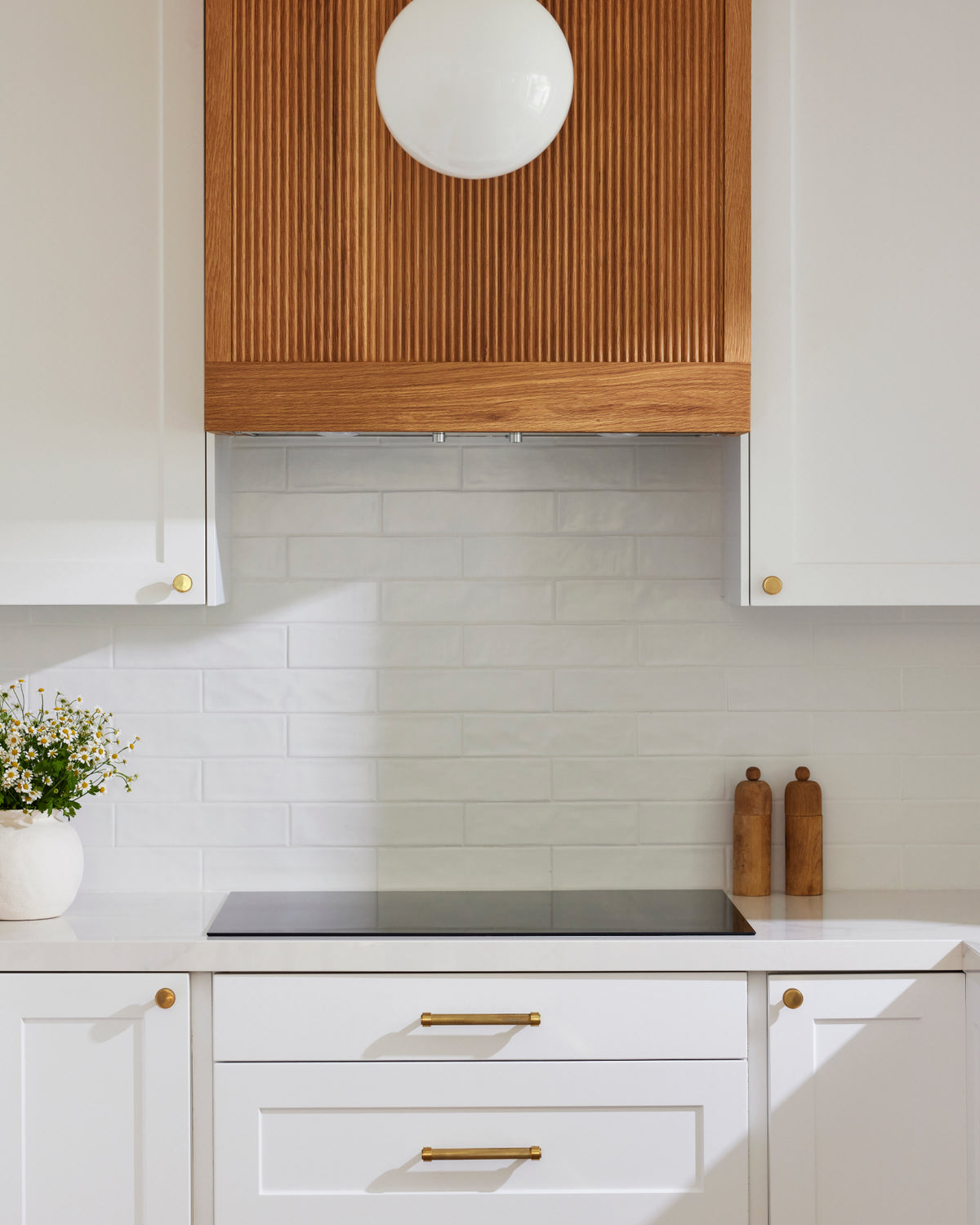 A White Kitchen With Eye-Catching Details – Semihandmade