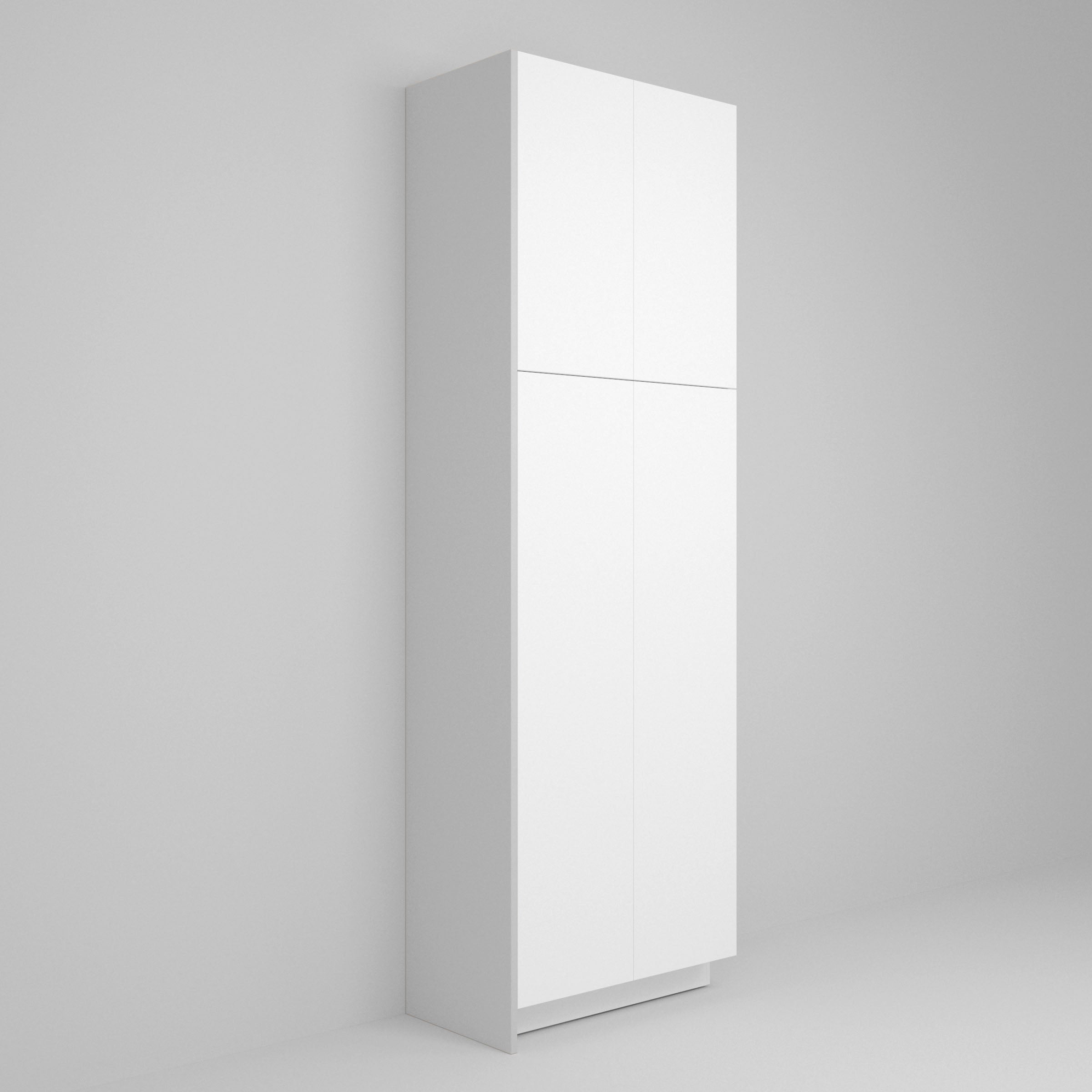 White Supermatte Slab Cover Panels for Sektion