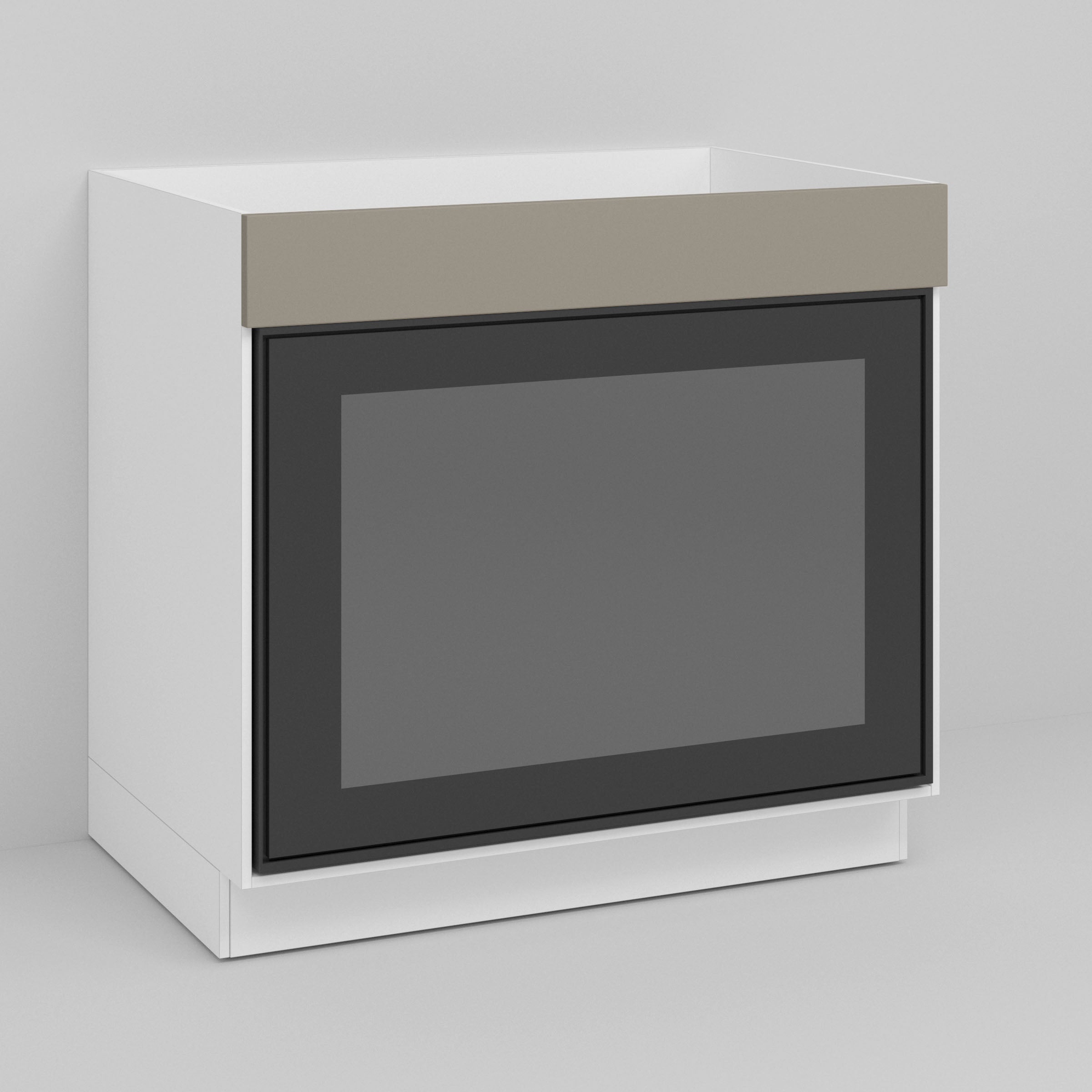 Desert Grey Supermatte Slab Trim for Sektion