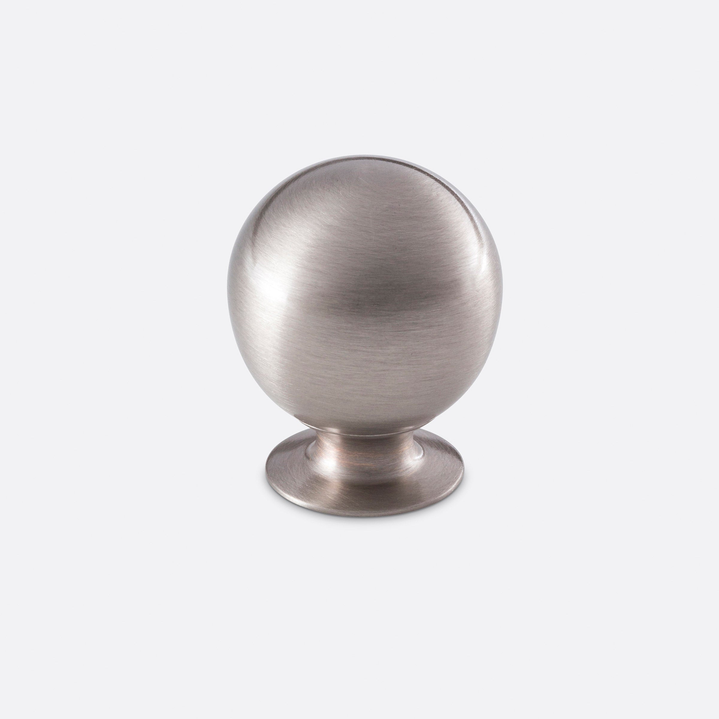 Ball Cabinet Knob by Rejuvenation Brushed Nickel
