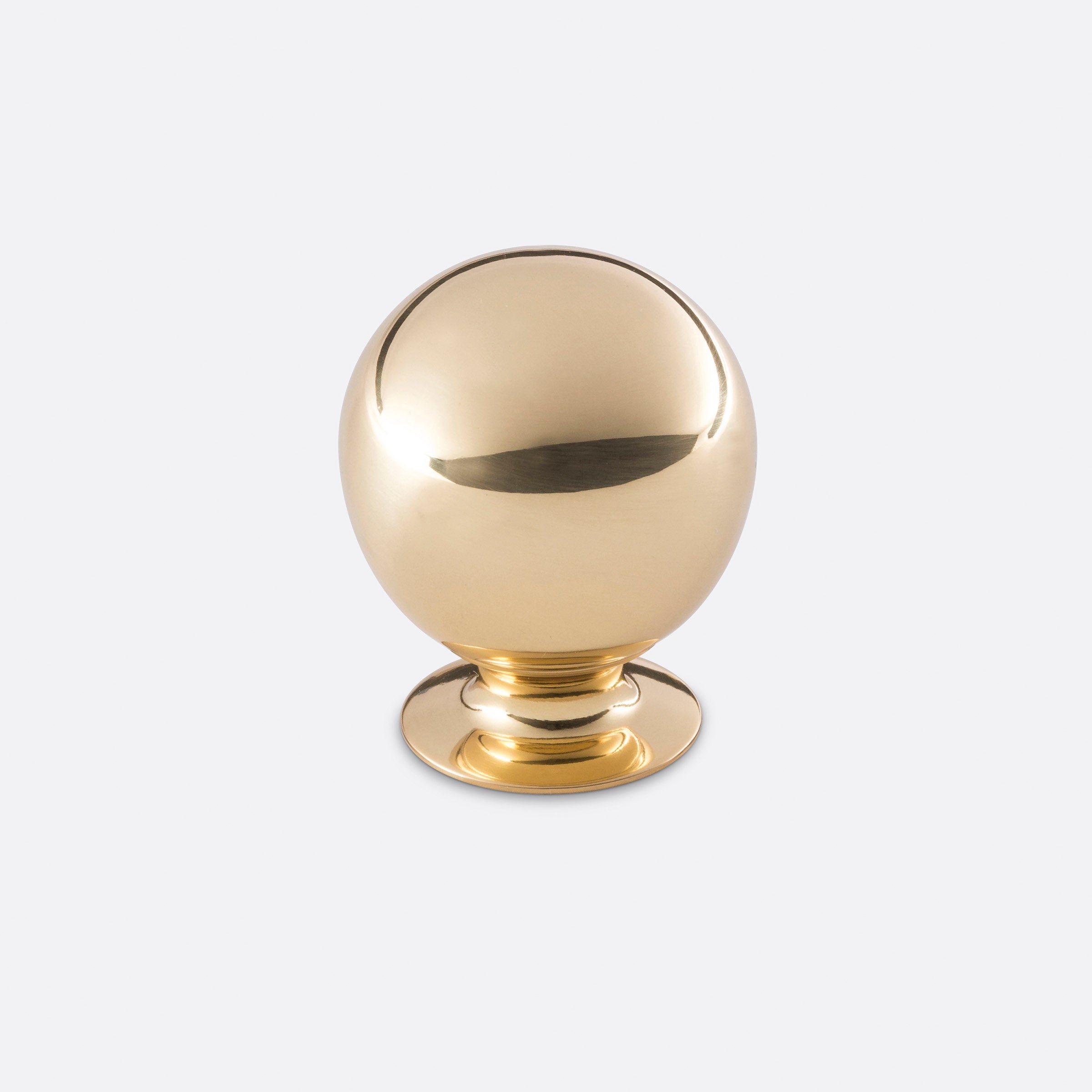 Ball Cabinet Knob by Rejuvenation Unlacquered Brass