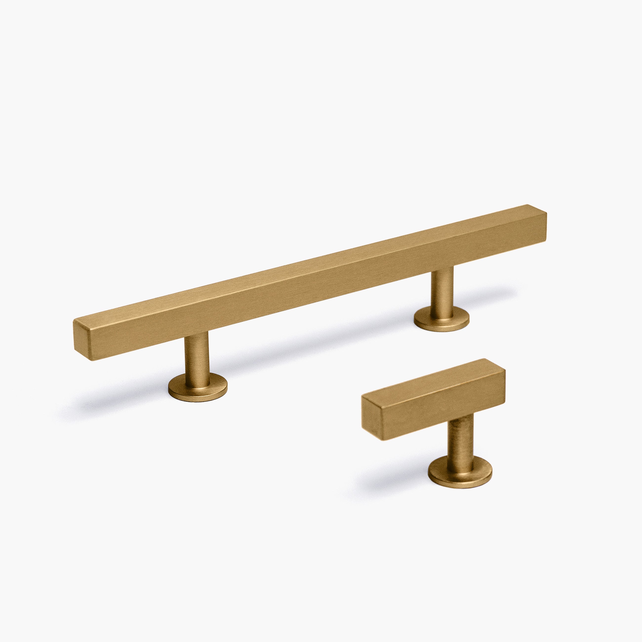 Bar Pulls by Lew's Hardware 5" Bar Pull / Brushed Brass