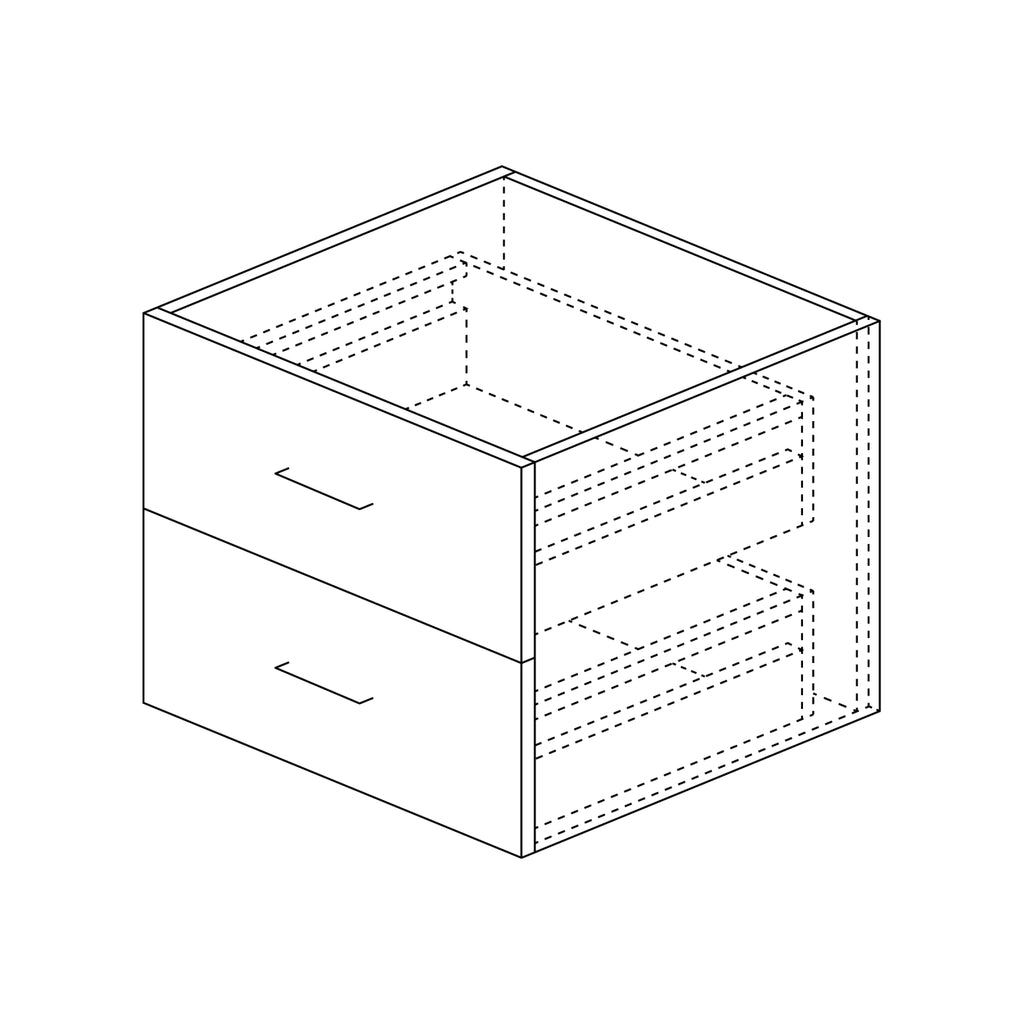 Floating Vanities: 2 Drawers 20