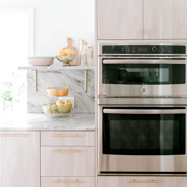 14" Round Refrigerator Pull - Brushed Brass Brushed Brass