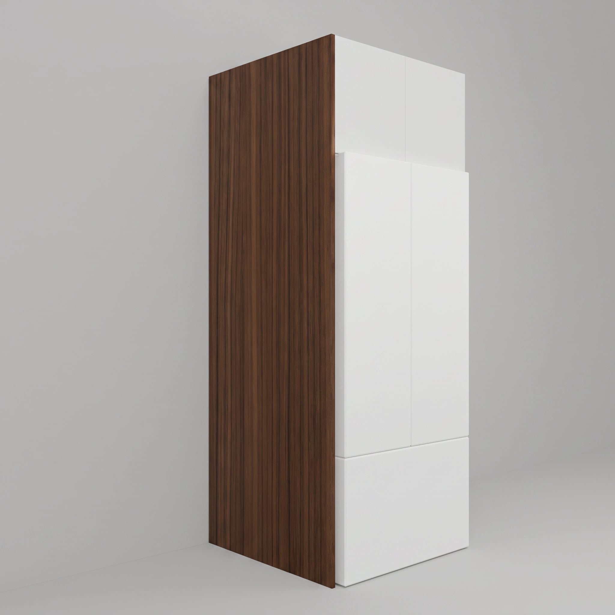 Chestnut Impression Slab Cover Panels for Akurum