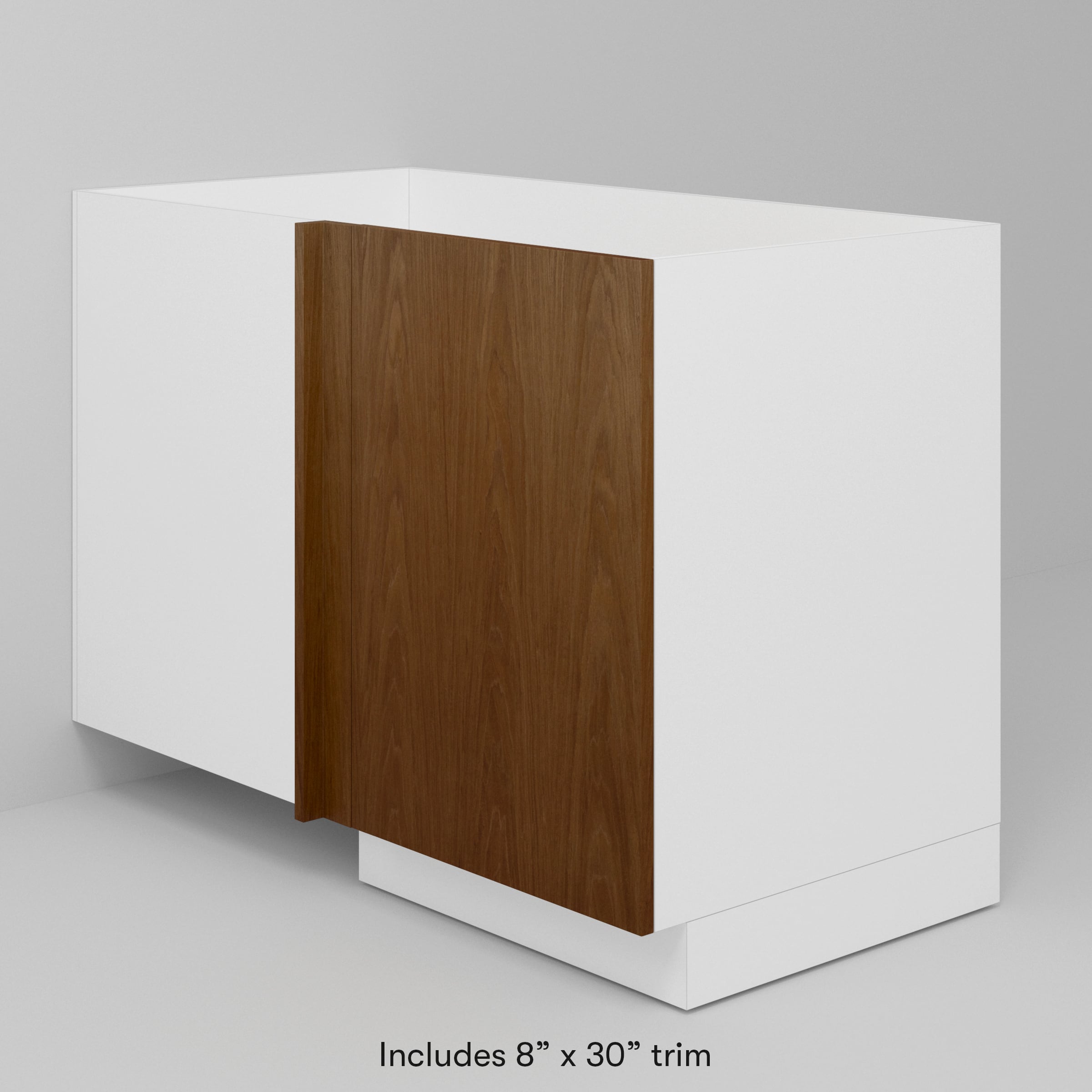 Walnut Slab Door for Sektion (Vertical Grain)