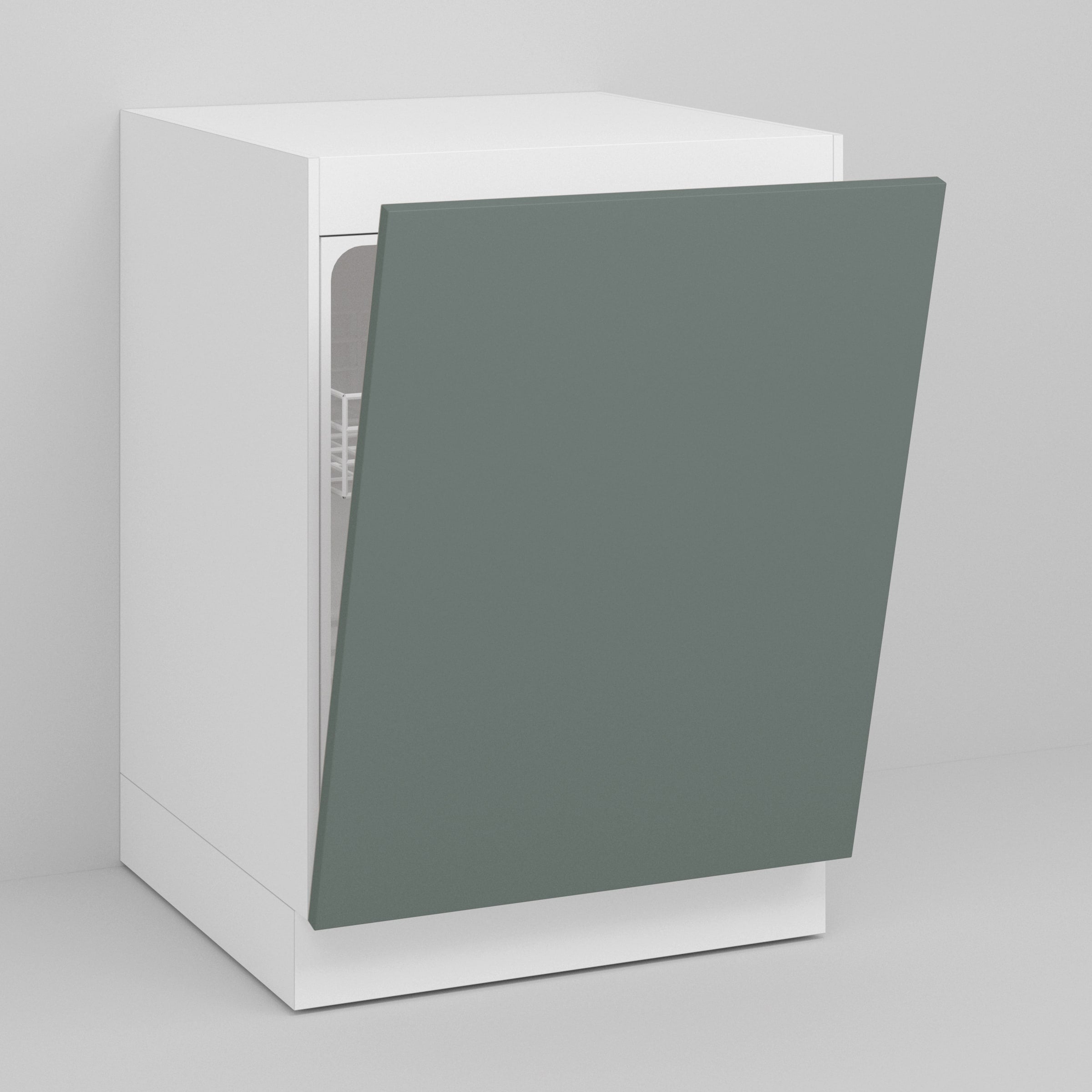 Moss Supermatte Slab Door for Sektion