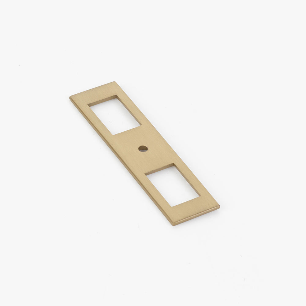 4in Modern Backplate For Knob by Emtek