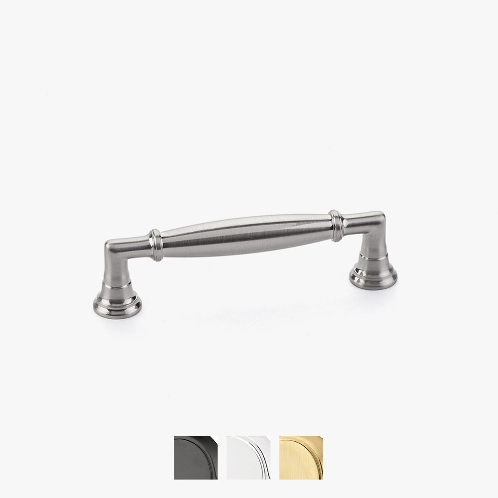Transitional Heritage Westwood Pull by Emtek 3-1/2" Satin Nickel