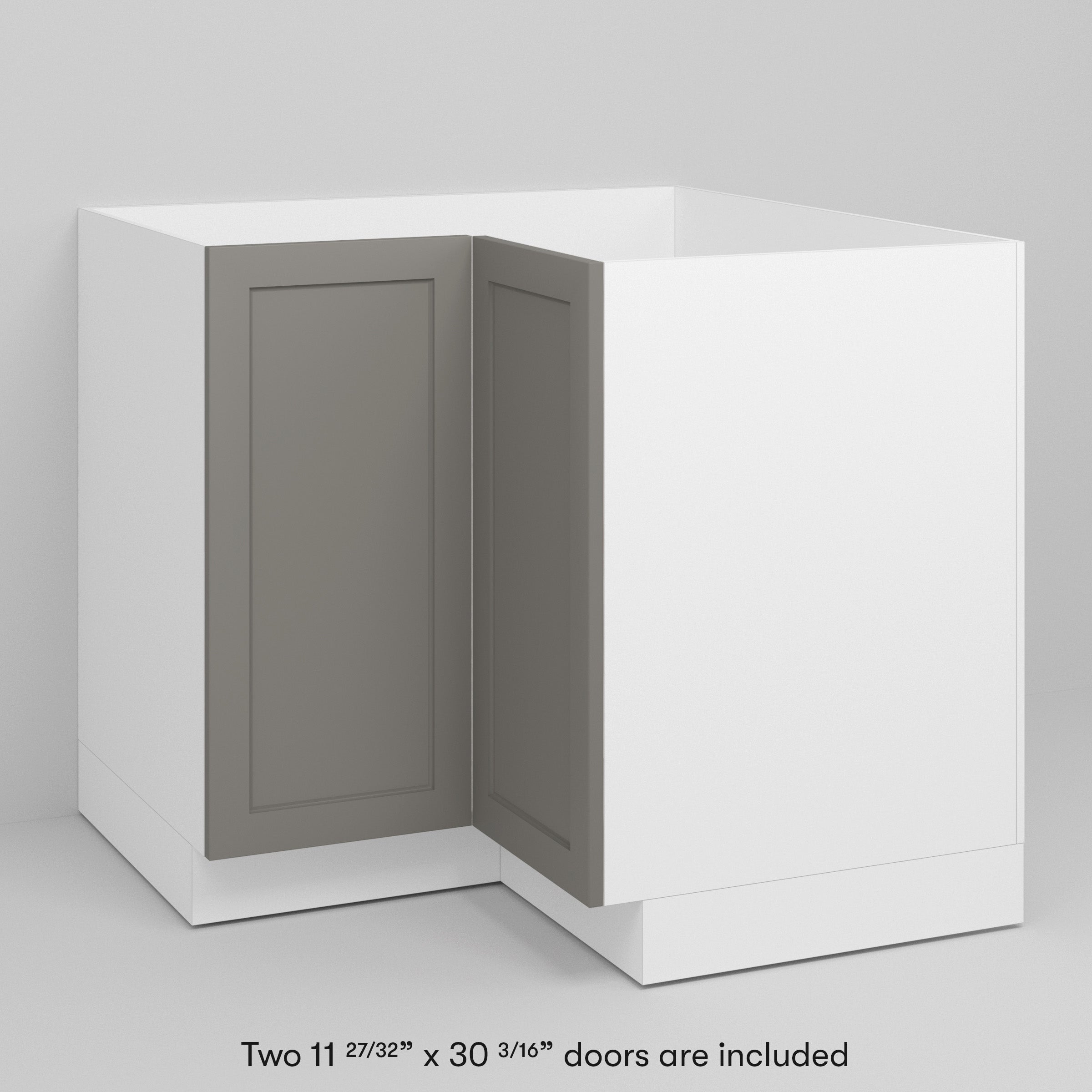 Light Grey Supermatte Shaker Door for Akurum | semihandmade