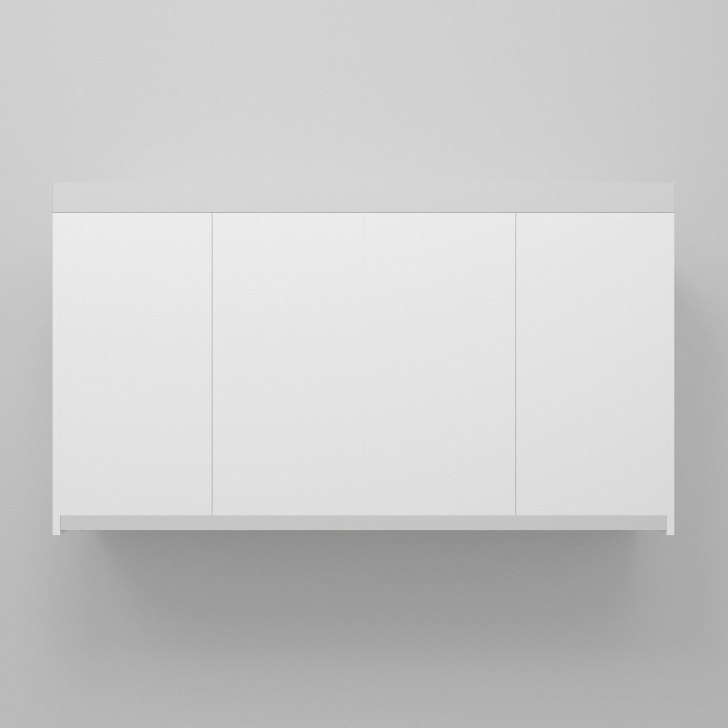 White Supermatte Slab Trim for Sektion