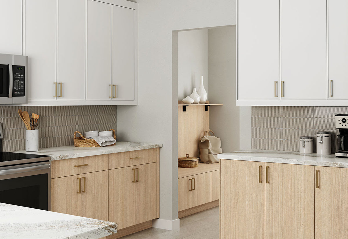 Linen Slab Cabinets | BOXI by Semihandmade