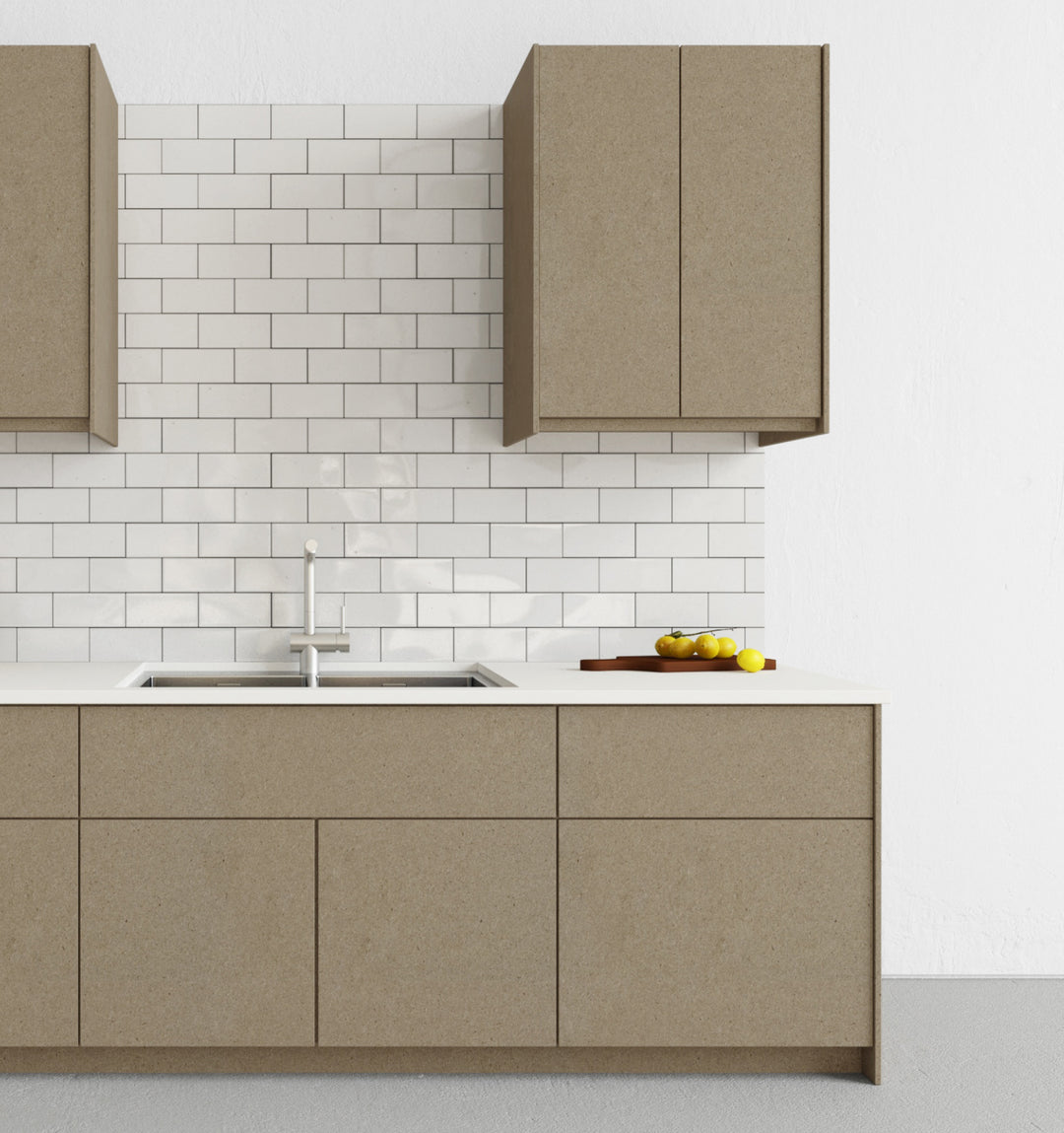 DIY (Paintable) Slab Doors Semihandmade