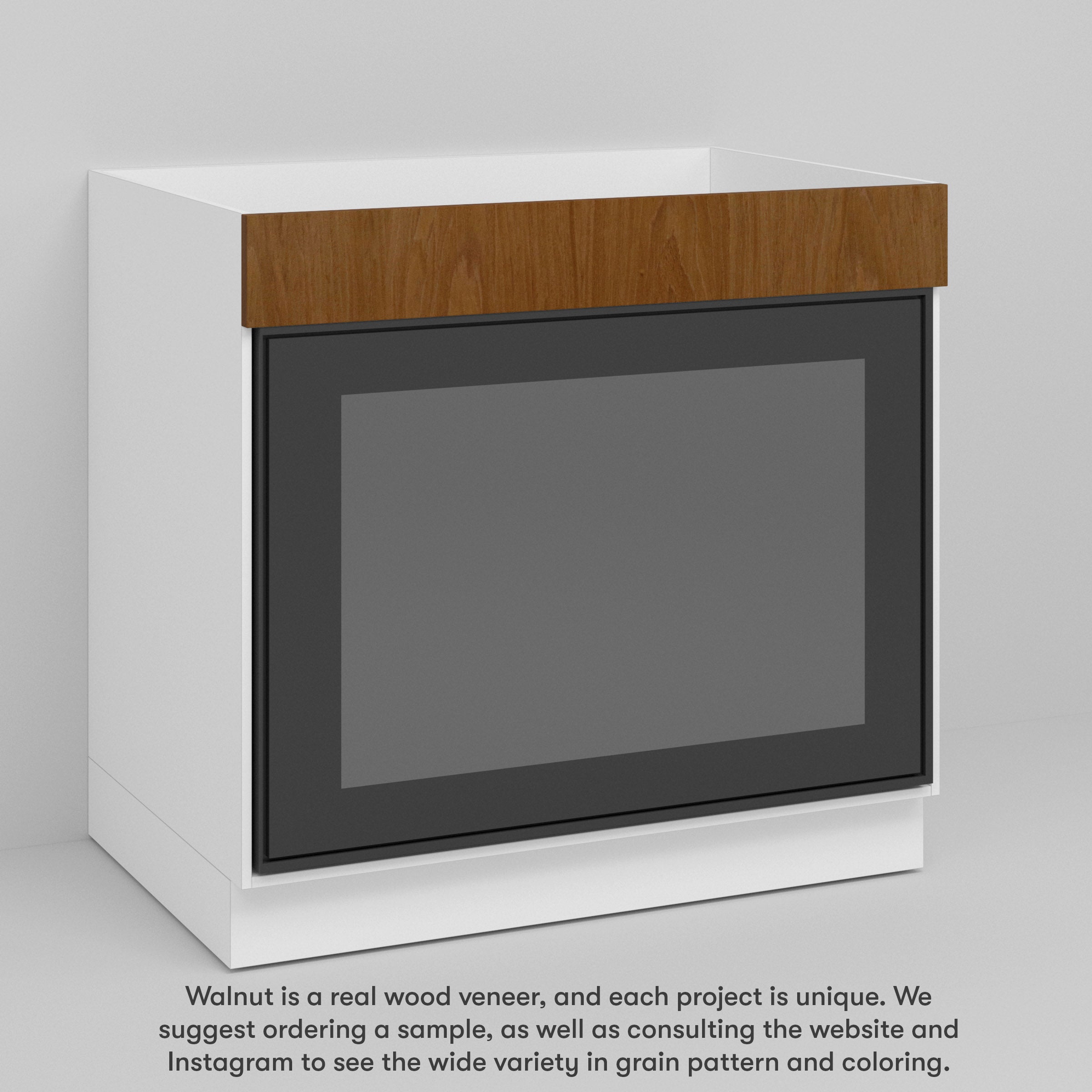 Walnut Slab Trim for Sektion (Vertical Grain)