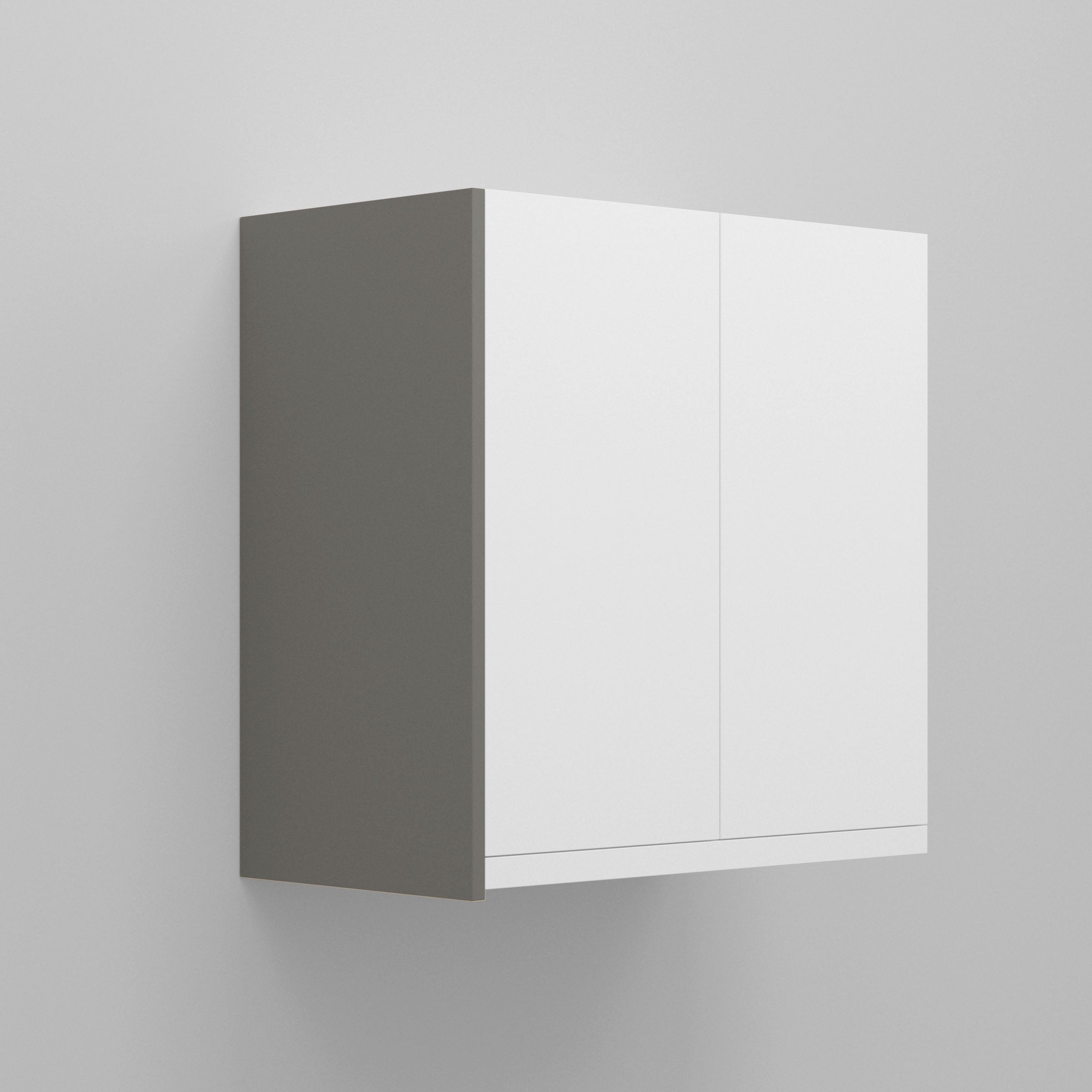 Light Grey Supermatte Slab Cover Panel for Akurum 14" x 32" / Light Grey
