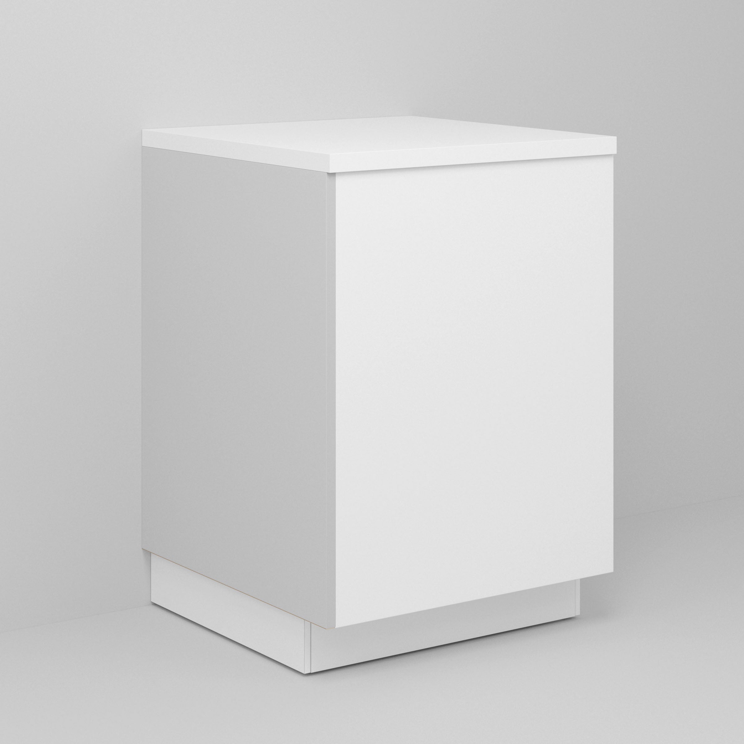 White Supermatte Slab Cover Panels for Sektion 26" x 30" / White