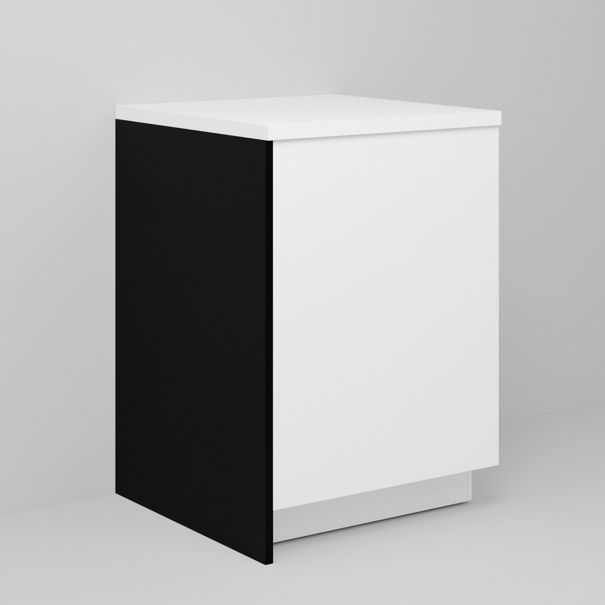 Black Supermatte Slab Cover Panel for Akurum 26" x 36" / Black
